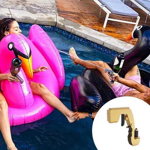 Imagem 6 de 10 de Pistola Spray De Cerveja Champanhe A Distancia Casamento