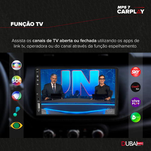 Central Multimidia Mp5 Apple Carplay Honda Accord 2006 2007