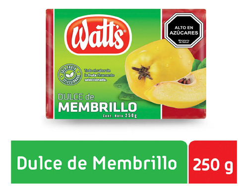 Dulce De Membrillo Watts 250gr(2uni)super