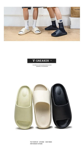 Zapatillas Casuales Para El Hogar Con Suela De Eva Para Homb
