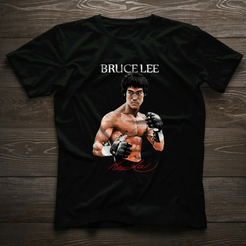 Camiseta Kungfu Jeet Kune Do Bruce Lee. Manga Corta Con Cuel