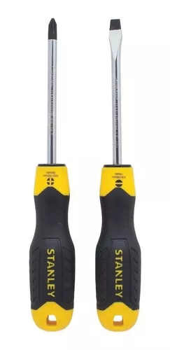 Stanley Tools 66052 Juego de destornilladores de precisión de 6 piezas,  negro/amarillo