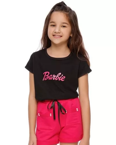 Conjunto Roupa Infantil Barbie