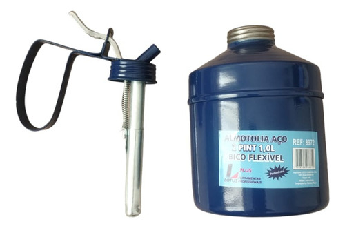 Almotolia De Aço Gatilho 1000 Ml - 1 Litro Lotus