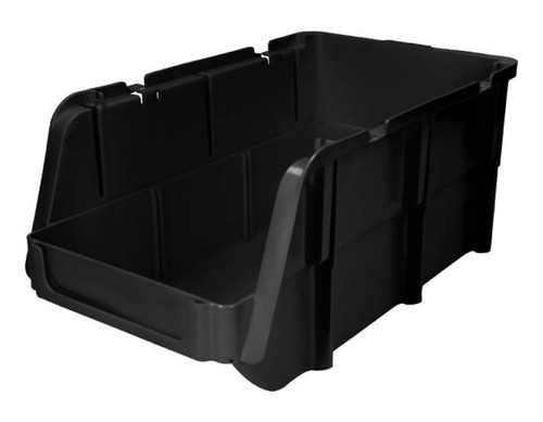 Kit 3 Pz Gaveta Apilable Organizadora Plástica Surtek Negro