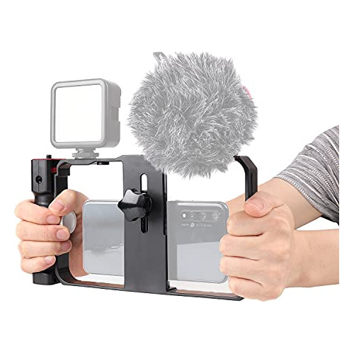 Smartphone Video Rig Para iPhone Oneplus Samsung iPhone 12 P