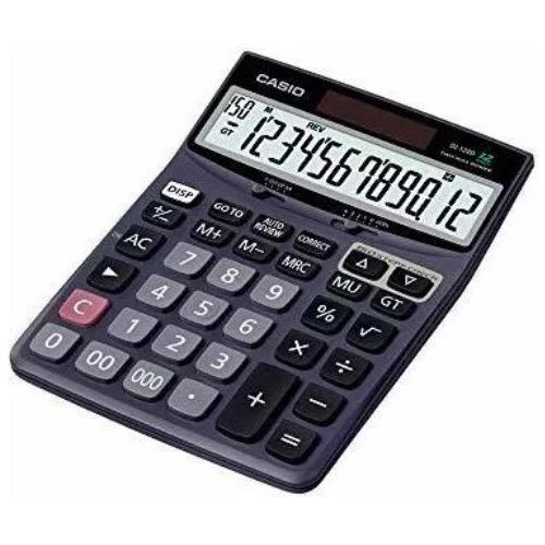 Calculadora De Escritorio De Negocios Casio Dj120d