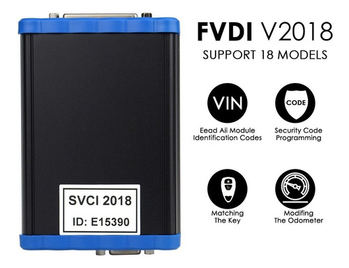 Scanner Fvdi 2018 Full 18 Software, Programador Completo
