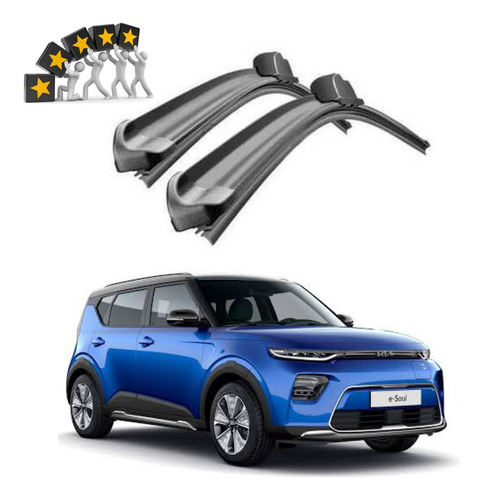 Plumas Limpiaparabrisas Blade Kia Soul 2020 Al 2023