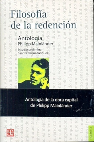 Filosofia De La Redencion - Antologia