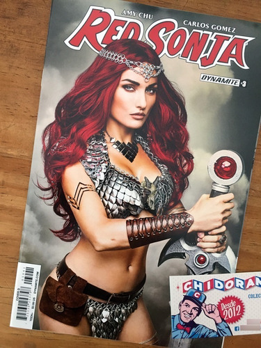 Comic - Red Sonja #3 Cosplay Trade Dress