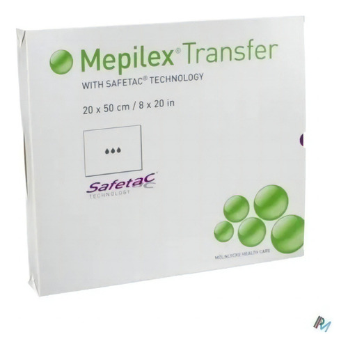 Curativo Mepilex Transfer 20x50cm - Molnlycke 01 Unidade
