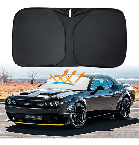 D-lumina Parasol Para Brisa Dodge Challenger Coupe Rt Gt