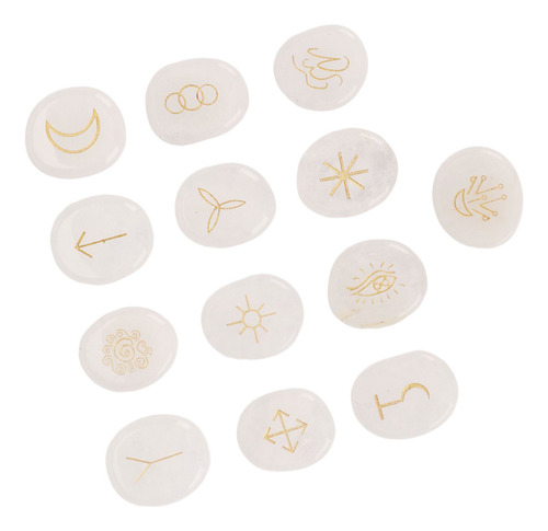 Juego De 13 Piedras Rune Stones Empower Mind Promote Clear