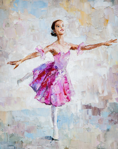 Cuadro Barato Bailarina 100x70cm  