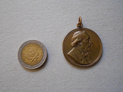 Lucheto Medalla Bartolomé Mitre - Centenario Nacimiento 1921