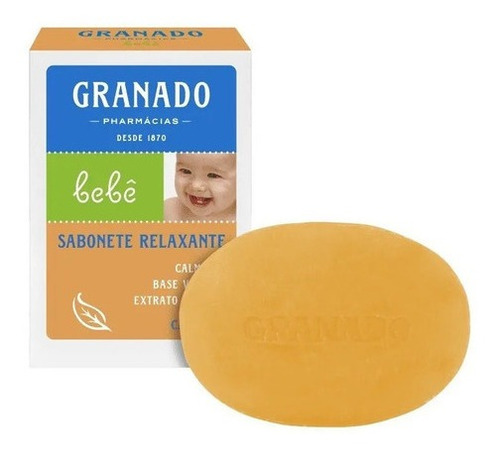 Sabonete Glicerina Granado Bebe Camomila 90g