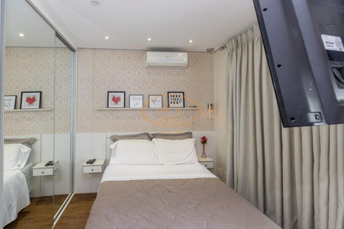 Apartamento Com 1 Dormitório(s) Localizado(a) No Bairro Brooklin Em São Paulo / São Paulo - 18802:927645