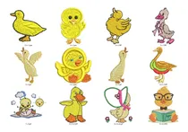 Comprar 75 Matrices P\u002F Maquinas De Bordar Animales \u002F Patos Y Patitos