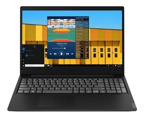 Notebook Lenovo IdeaPad S145-15AST  granite black 15.6", AMD A6-Series 9225  4GB de RAM 1TB HDD, AMD Radeon R4 1366x768px Windows 10 Home