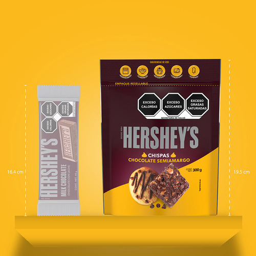 Hershey's Chispas De Chocolate Semiamargo 300g