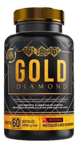 Cafeina + Tcm - Lançamento Gold Diamond 60cps 