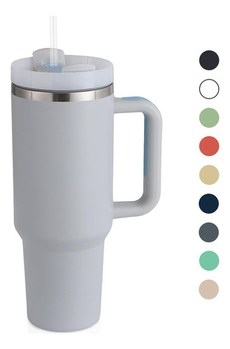 Vaso Térmico Portátil De Acero Inoxidable 40oz Con