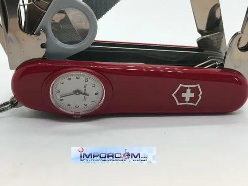 Navaja victorinox con reloj analogo sale