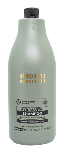 Hairssime Hydra Vital Shampoo Normales Secos Pelo Grande 3c