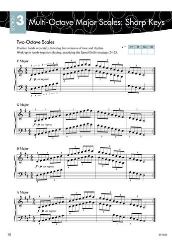 Piano Adventures, Scale And Chord Book 3: Harmony In Motion.