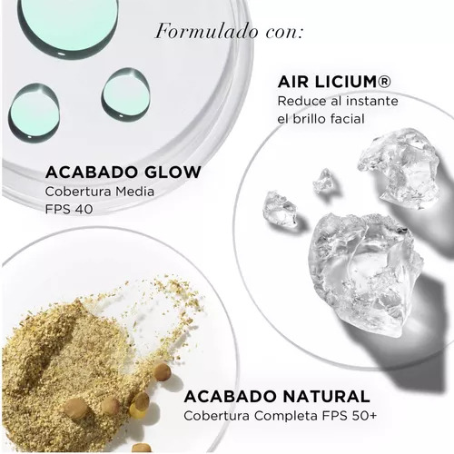 Base de maquillaje líquida It Cosmetics CC+ YSBB CC+ Nude Glow Foundation IT Cosmetics CC+ Cream Natural Matte Medium Tan, Base de Maquillaje con FPS 40 32 ml tono natural matte fair - 32mL