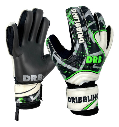 Guantes Arquero Portero Ferulas Drb Stricker Latex Alemán