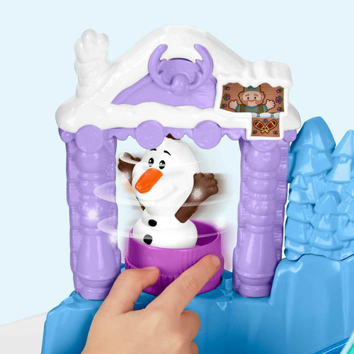 Little People Frozen Juguete Aventuras Trineo En Arendelle Multicolor
