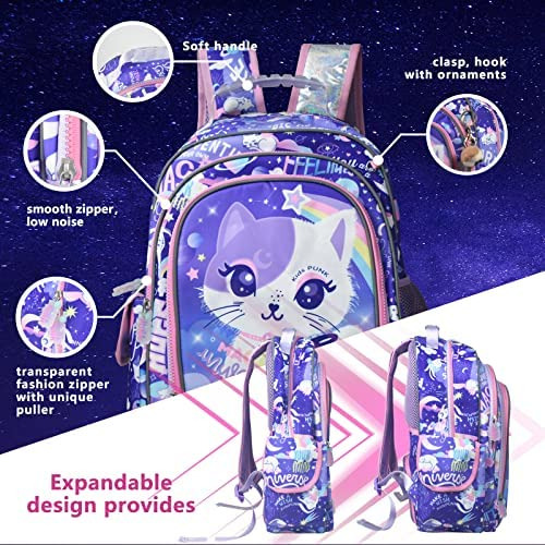 Mochila Para Niñas Mochilas Para Niños De 16 Pulgadas Para N