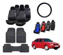 Comprar Fundas Cubre Asiento Vw Polo + Alfombra 3p Pesada + Cvolante