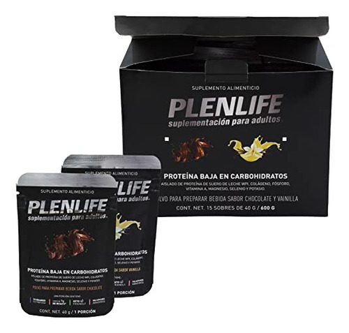 Plenlife Suplemento Alimenticio En Polvo Proteína Baja En Ca