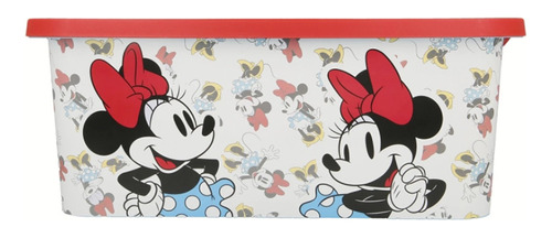 Caja Organizadora Juguetes Infantil Minnie 13 Lts Plástica