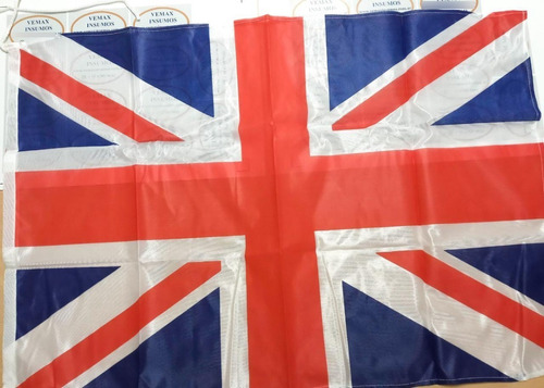 Bandera Gran Bretaña Inglaterra Inglesa 90 X 150cm Con Tiras