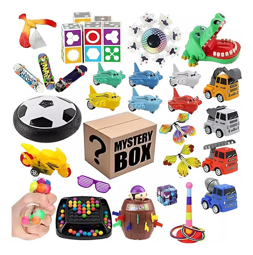 Caja Sorpresa Reyes Magos: Juguetes Diversos Para Niños A1