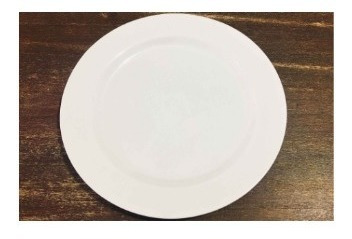 Imagen 2 de 3 de Plato Playo X 6 Melamina 25 Cm Grandes En Palermo