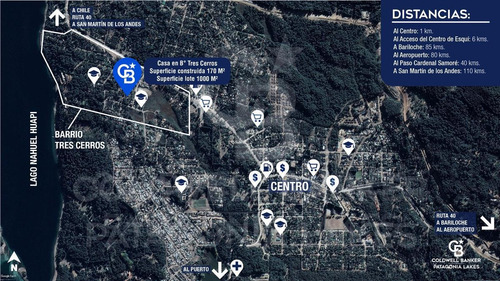 Imagen 26 de 30 de Venta Casa Ph 5 Amb 170 M2 Lote 1000 M2 Rio Minero Y Rio Malleo Bº Tres Cerros Villa La Angostura