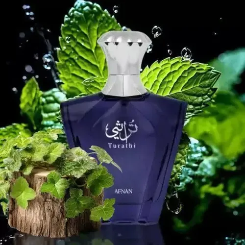Afnan Turathi Blue Frescor E Sofisticação Masculina Edp 90ml