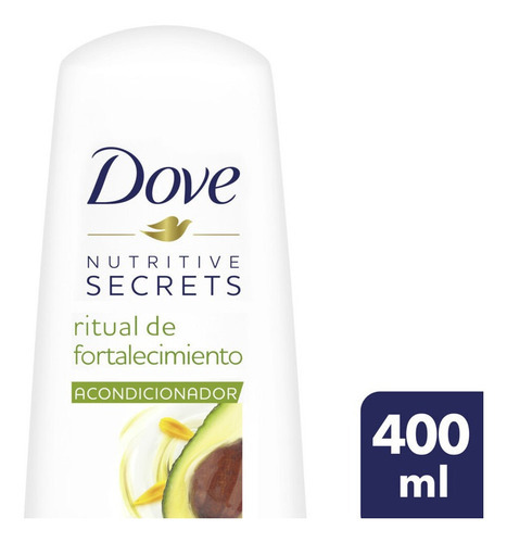 Acondicionador Dove Ritual De Fortalecimiento Palta X 400 Ml