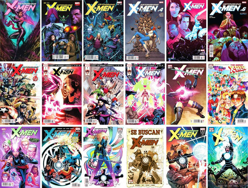 Marvel Comics Astonishing X-men 1 3 4 5 6 7 8 Xmen Completa