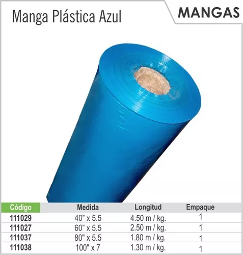 ROLLO DE PLASTICO AZUL – WORLD PLAST PERU