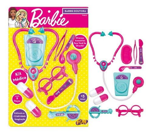 Barbie Doutora Medica Blister - Fun F0057-9
