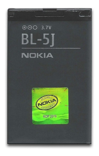 Imagen 1 de 2 de Pila Nokia Bl-5j Asha Lumia C3 200 201 N900 520 X6 Chacao