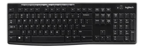 Teclado Logitech Wireless K270 Graphite 920-004426