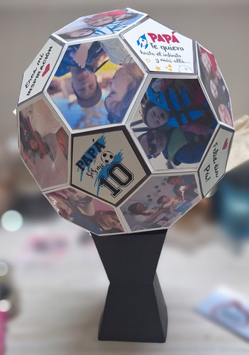 Pelota Con Fotos Y Frases, Padre, Papá, Regaloss Tematicos