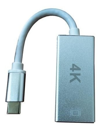 Imagem 3 de 4 de Conversor Usb-c 3.1 Type-c Para Hdmi 4k Fêmea F3